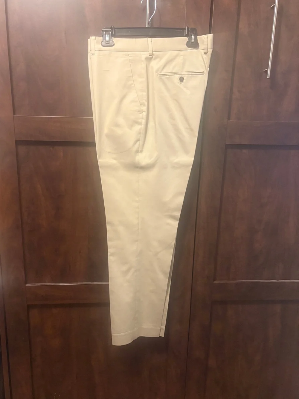 Express Men's Light Khaki Two-Piece Suit Pants size 38x32